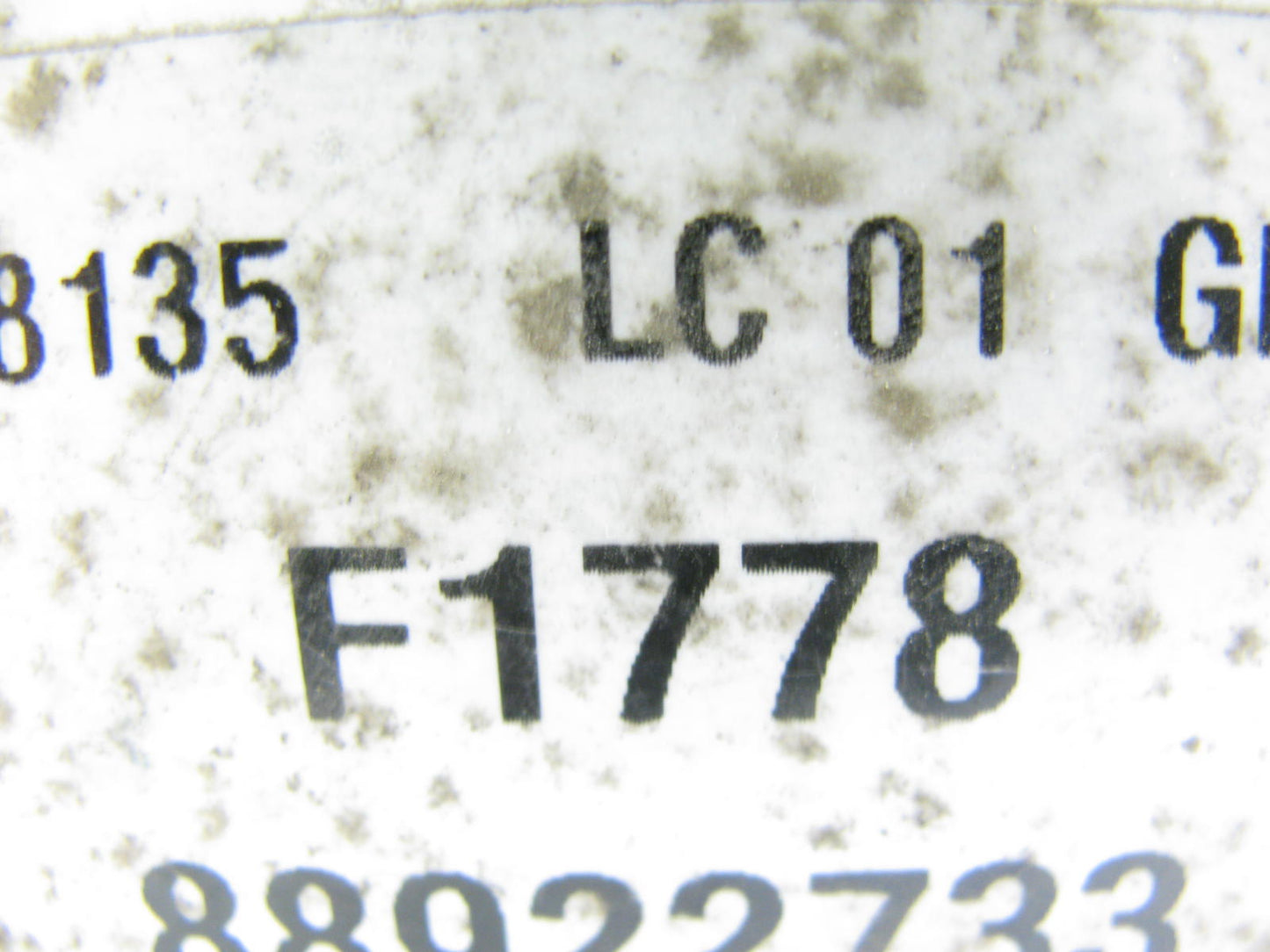 Acdelco F1778 Powertrain Control Module Relay - E0BB-12A646-AA E0BZ-12A646-A