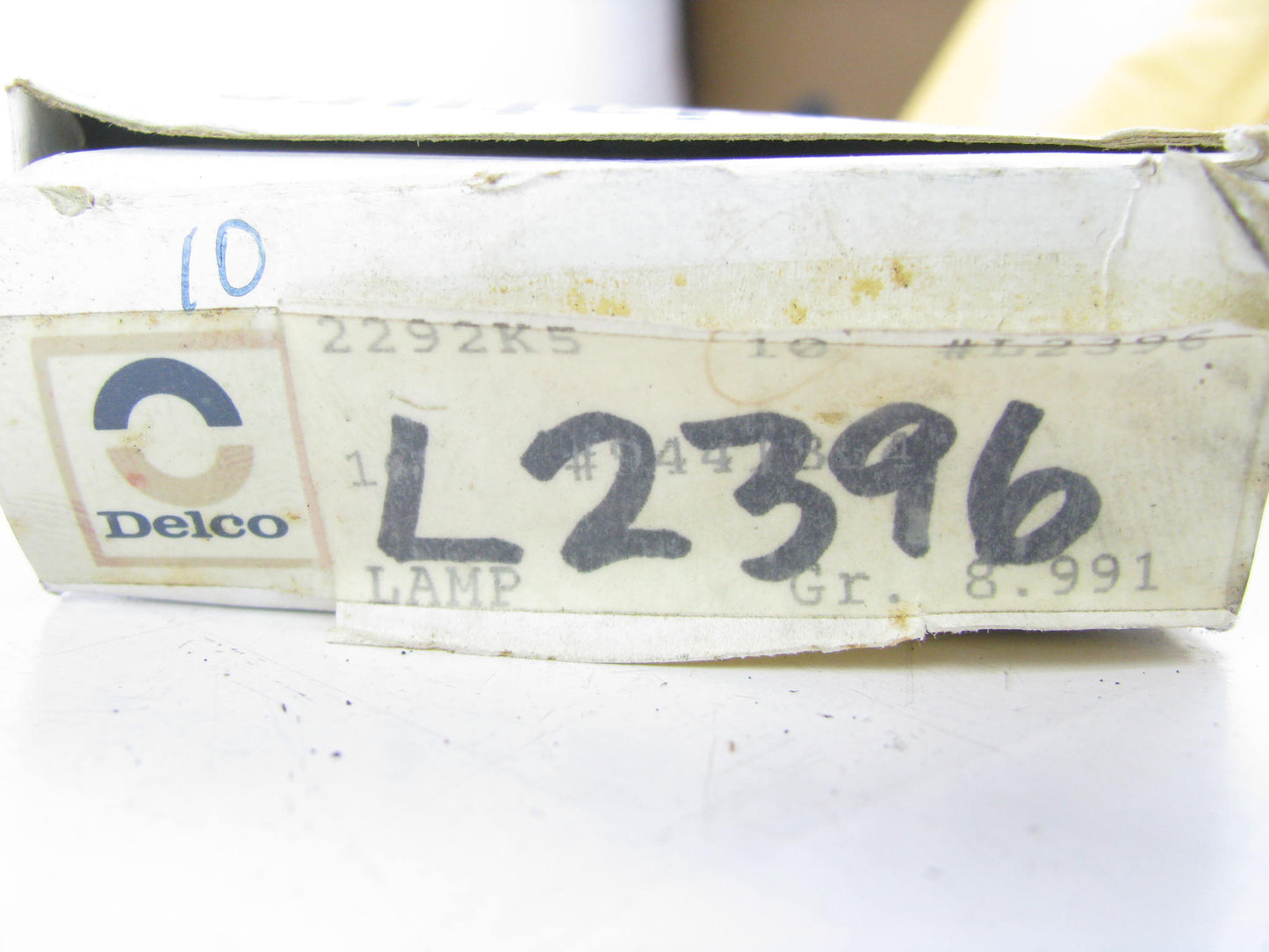 (10) Acdelco L2396 Back Up Lamp Light Bulb 2396