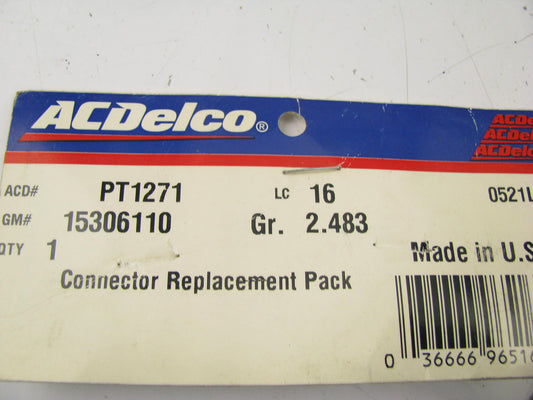 Genuine ACDelco GM Original Equip PT1271 - Engine Wiring Harness Connector