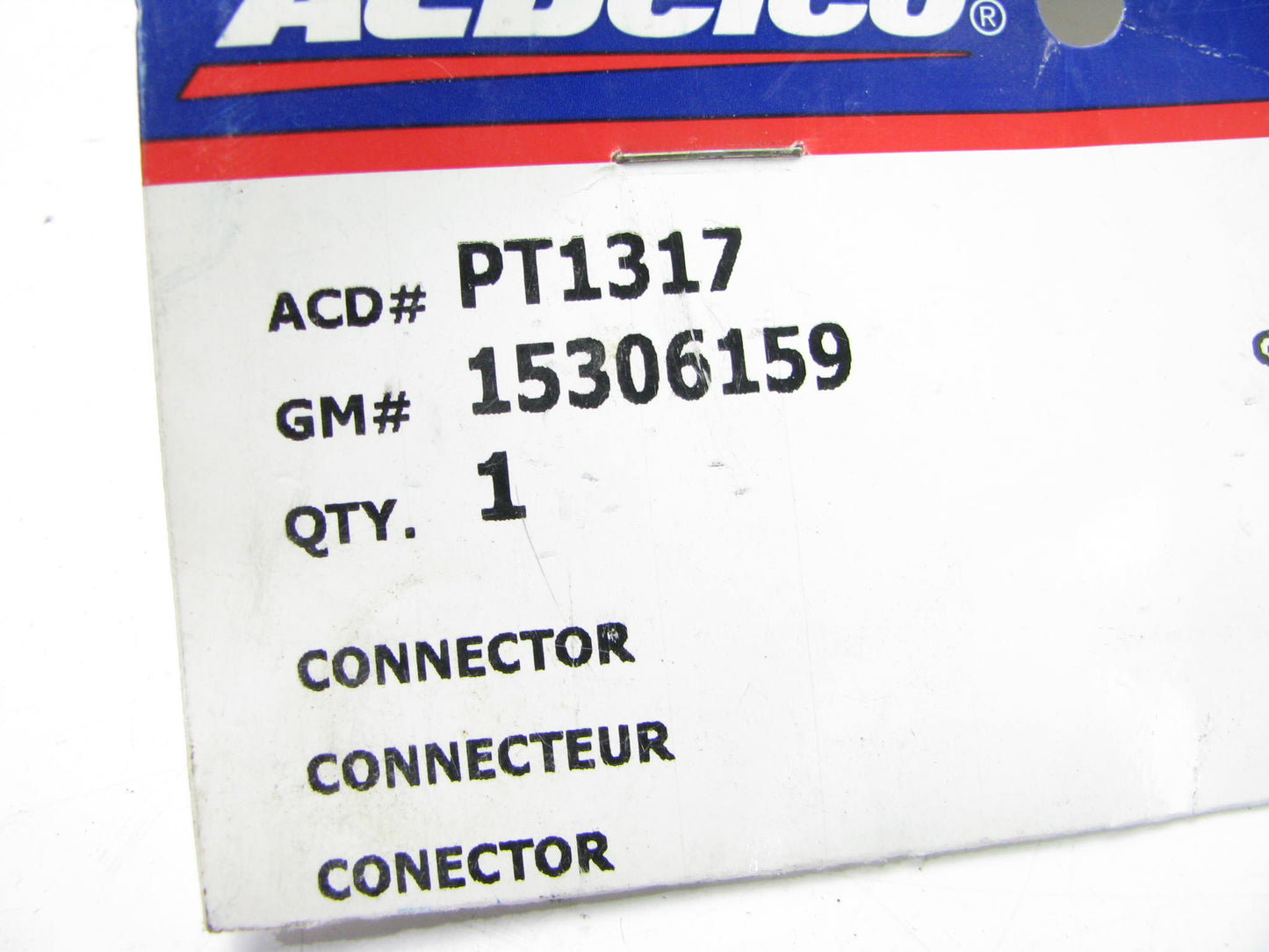 Acdelco PT1317 Engine Wiring Junction Block Connector