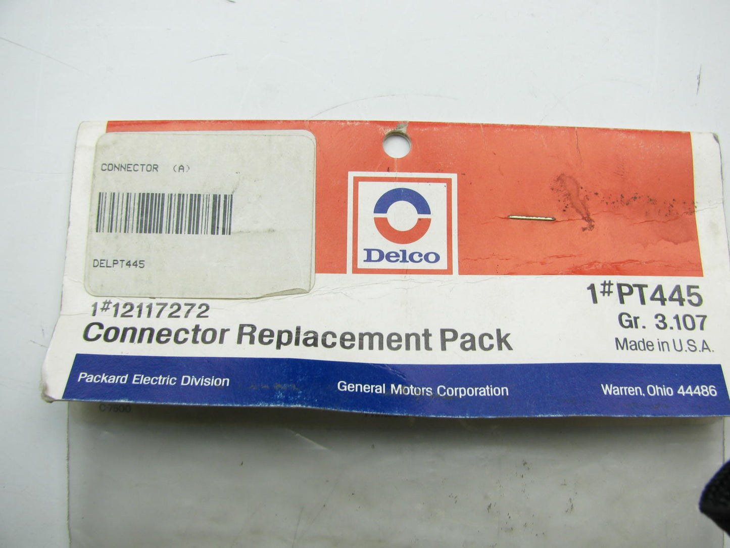 NEW GM 12117272 Fuel Tank Level Sender Wiring Connector Pigtail Acdelco PT445