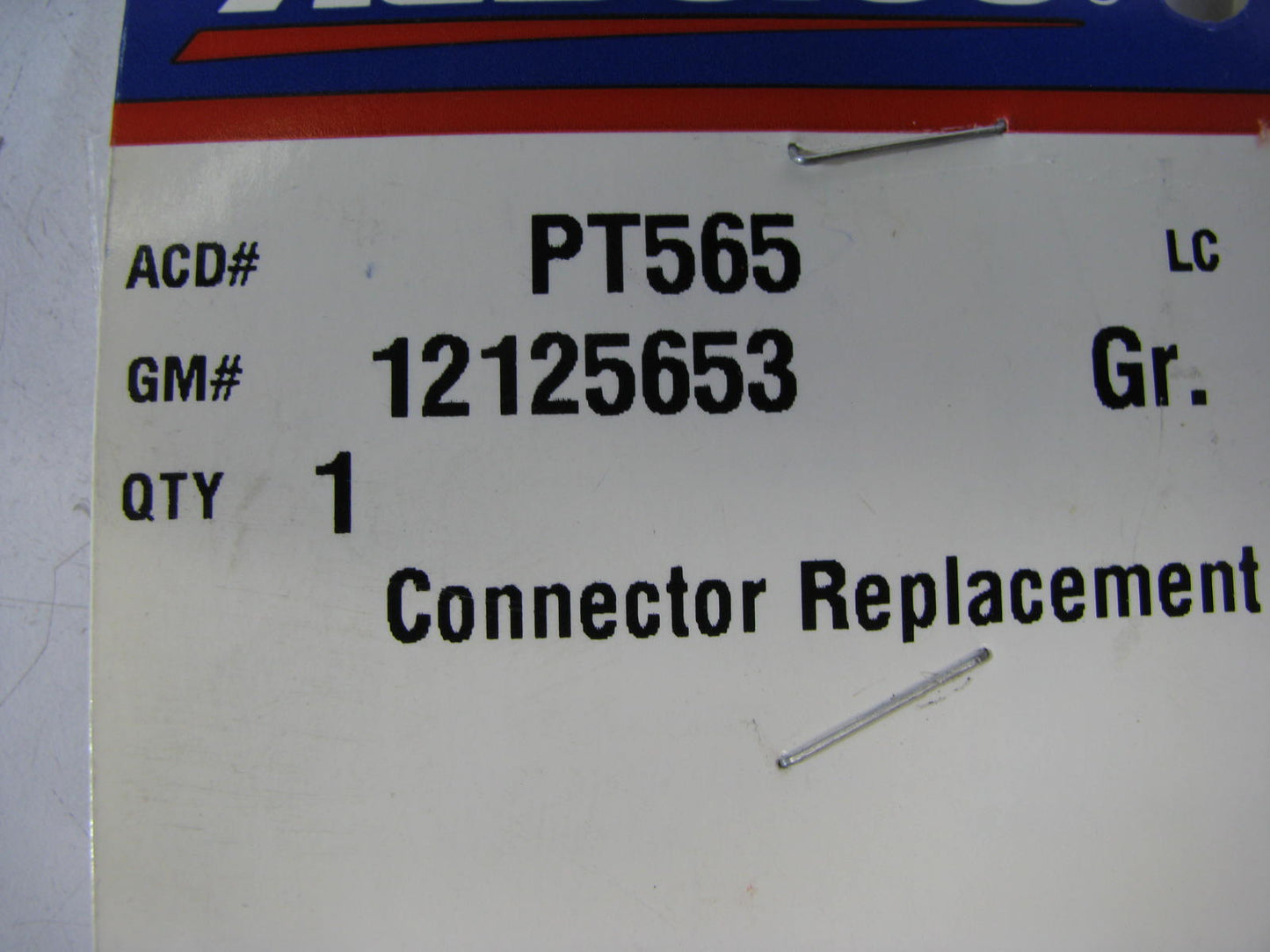 ACDelco GM Original Equip PT565 - Dome Light Connector