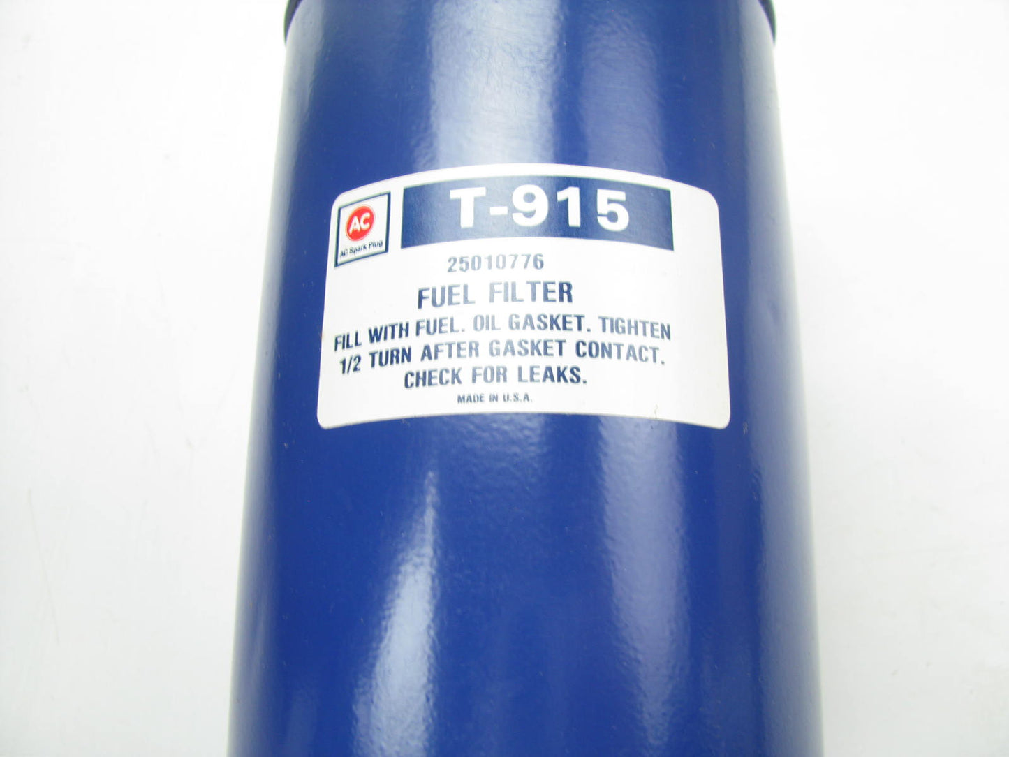 Acdelco T-915 Fuel Filter Replaces P1146G 33118 LK97D FF992 FF5207 86118 F60096