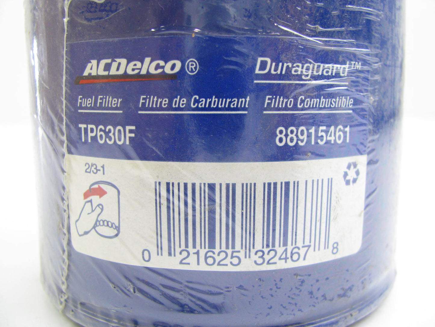 Acdelco TP630F Fuel Filter Replaces 88915461 P1103A 33522 F60233 LK200C
