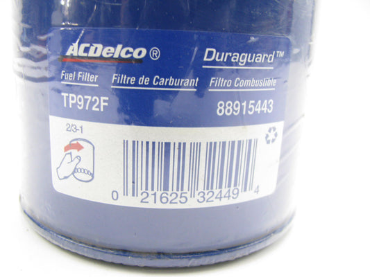 Acdelco TP972F Fuel Filter Replaces P1118 33341 F60132 FP251F FF985 FS1225
