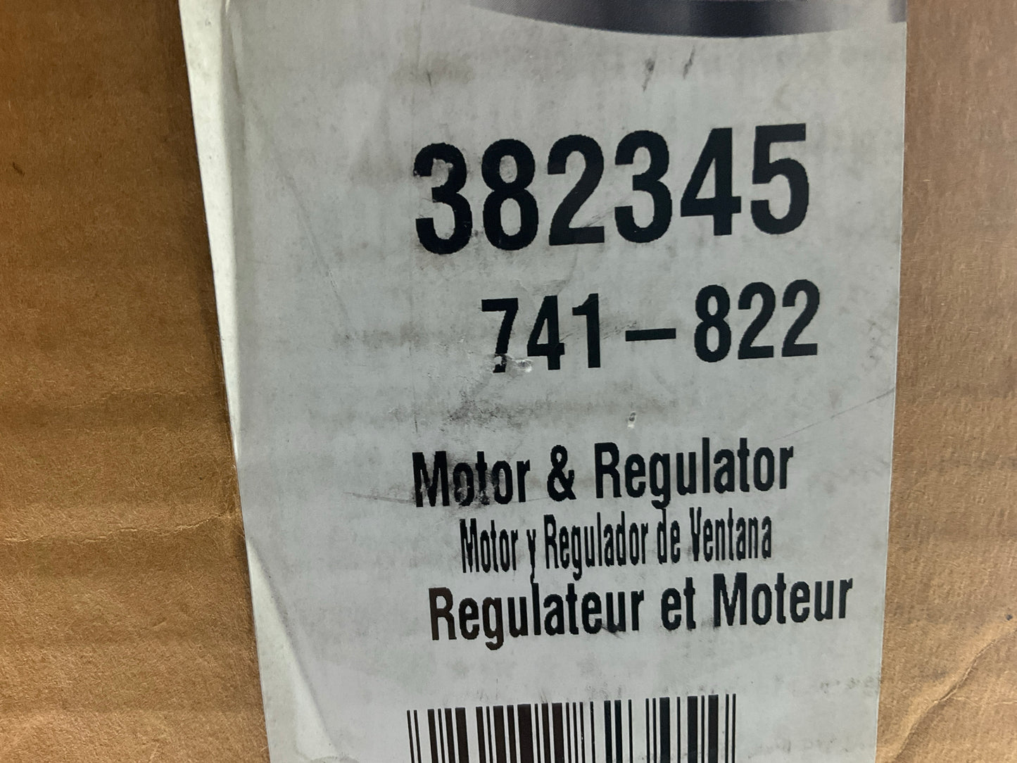 ACI 382345 Front Right Power Window Motor And Regulator Assembly