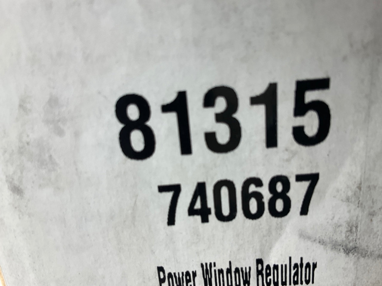 ACI 81315 FRONT RIGHT Window Regulator For 1998-2011 Lincoln Town Car