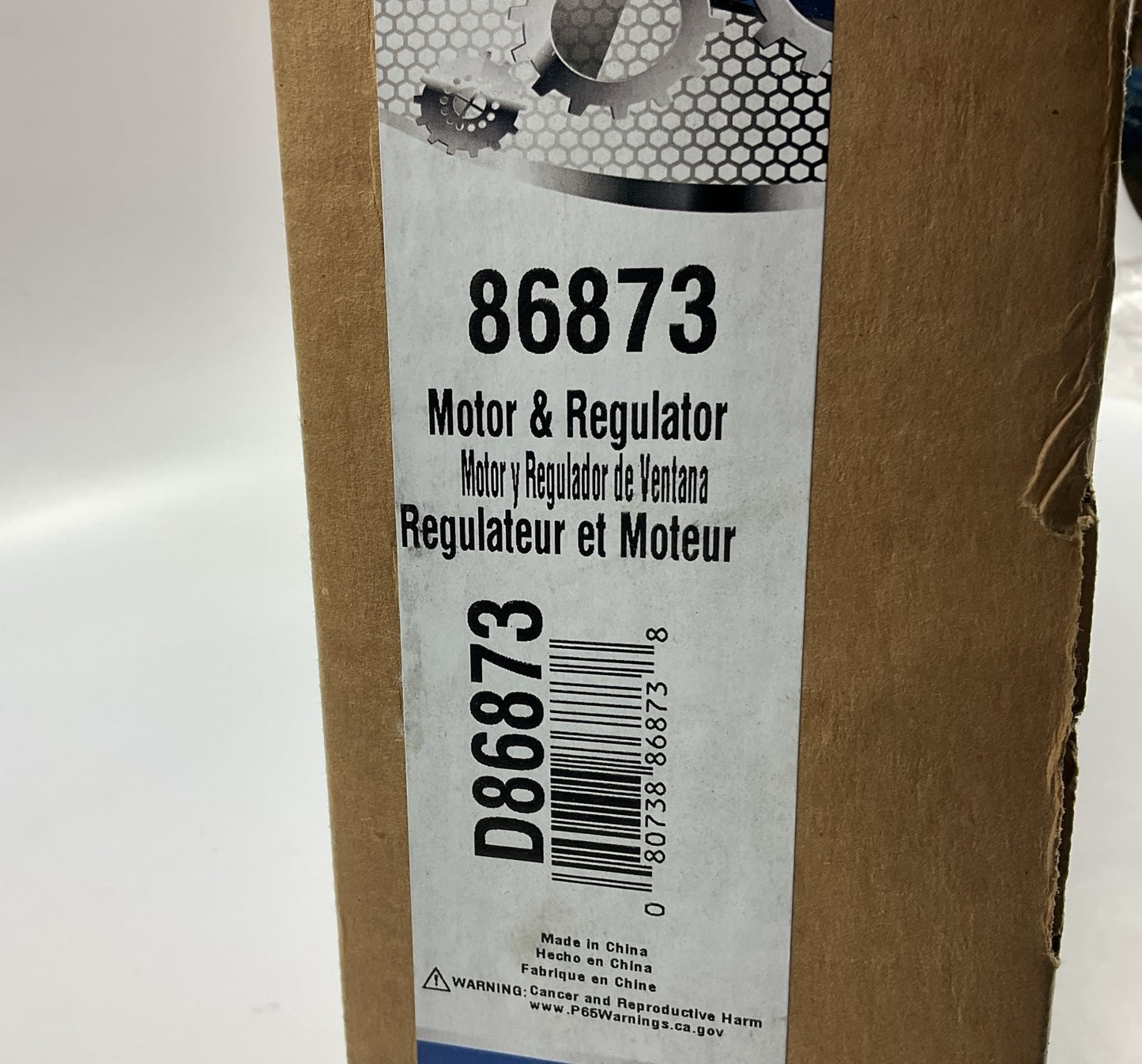 ACI 86873 Front Right Power Window Motor And Regulator Assembly