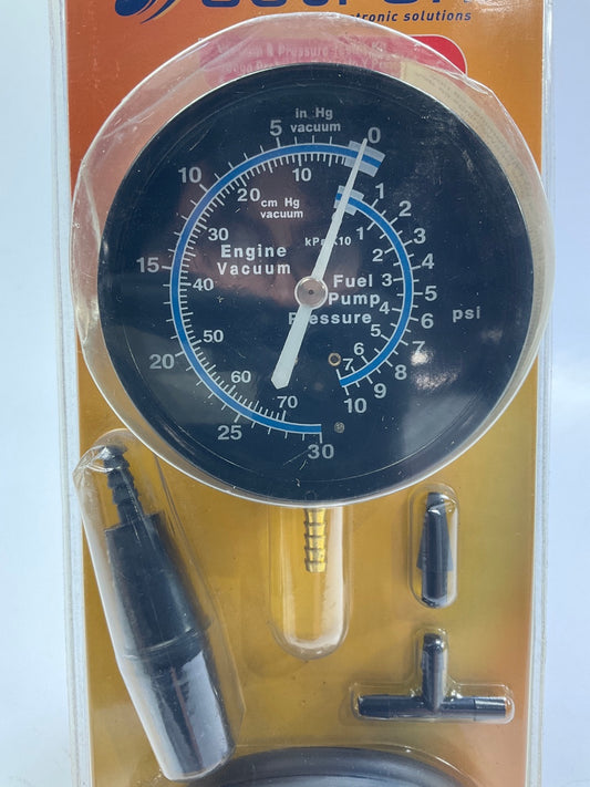 ACTRON CP7803 Vacuum & Fuel Pressure Tester Test Tool Kit - 0-30'' Hg 0-10 Lbs