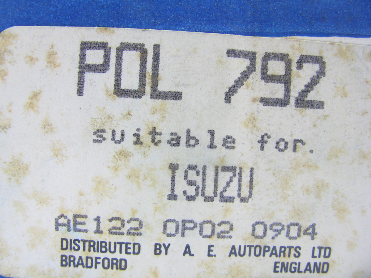 AE POL792 Engine Oil Pump - 1976-1976 LUV Pickup, ISUZU 1.8L Pickup Truck