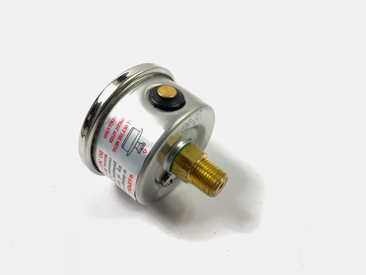 Aeromotive 15633 Fuel Pressure Gauge 0-100 PSI, 1-1/2'' Liquid Filled, 1/8'' NPT