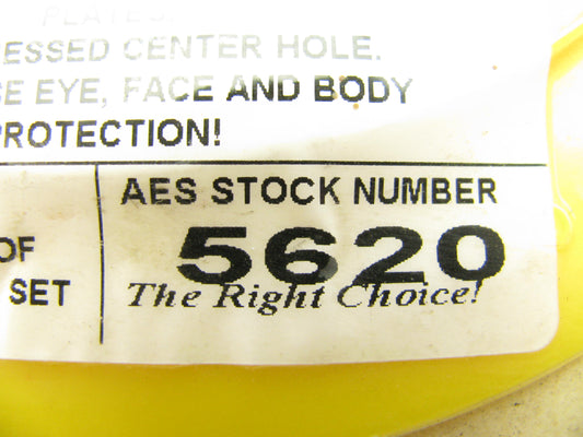 AES 5620 Nylon Sanding Backing Plate Set, 3 Pieces - 3'', 5'' & 7''