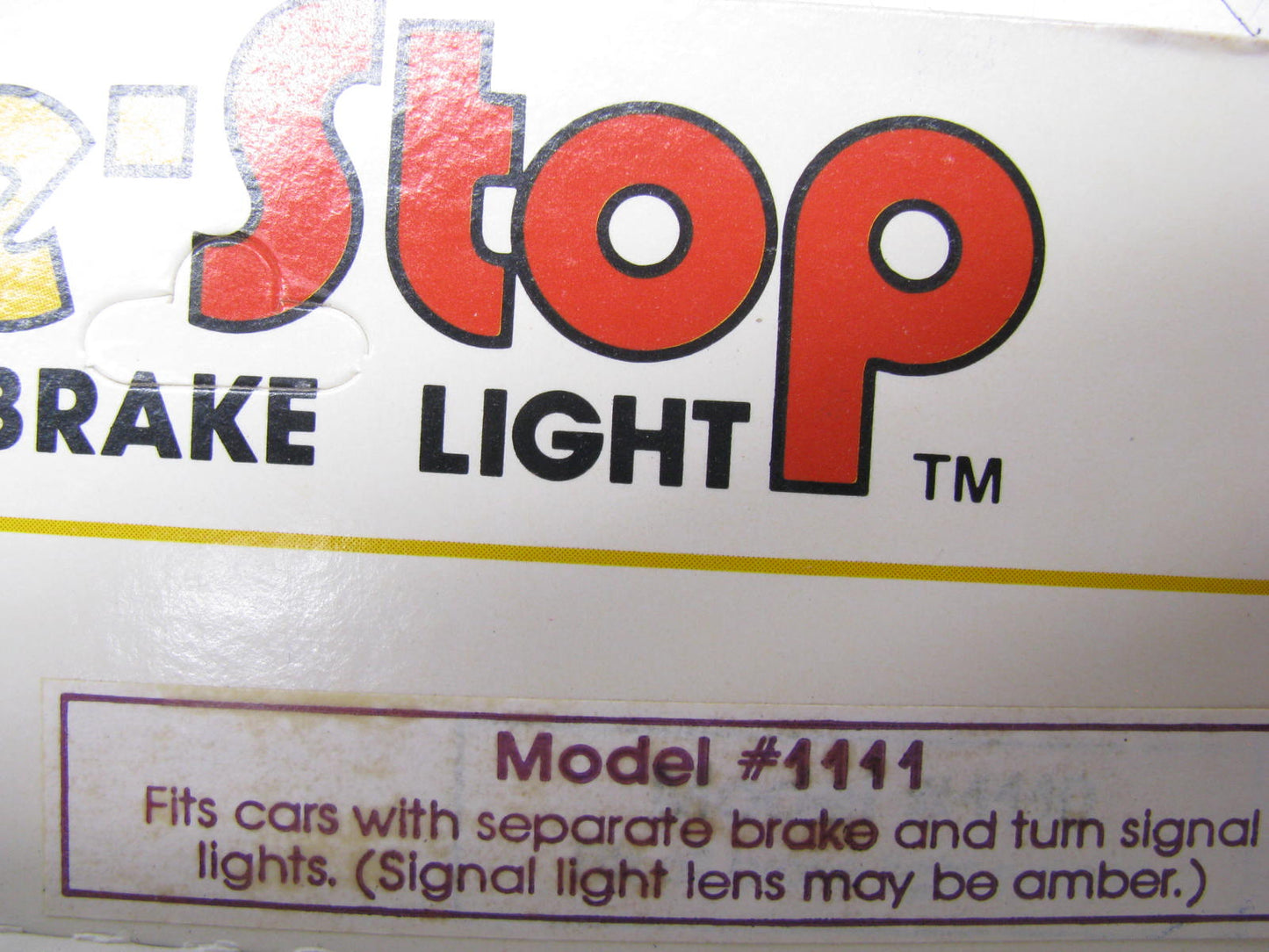AGS 1111 Universal Third Brake Light, Center High Mounted Stop Lamp