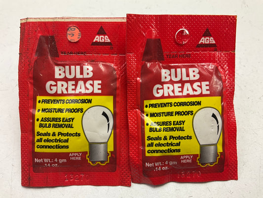 (100) AGS BG-1 Bulb Grease: Seals & Protects All Electrical Connections, .14 Oz