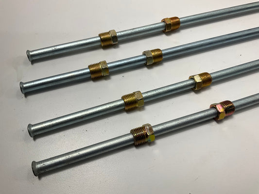 (4) AGS BL-540 Brake Lines, 5/16'' X 40'', 1/2-20'' US Thread Fittings