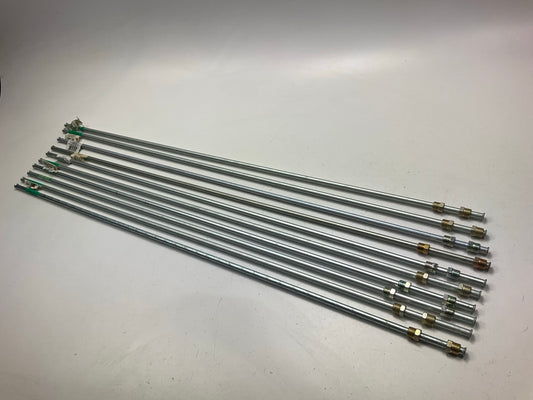 (10) AGS BL-640 Standard Flare Steel Brake Line 3/8'' X 40''