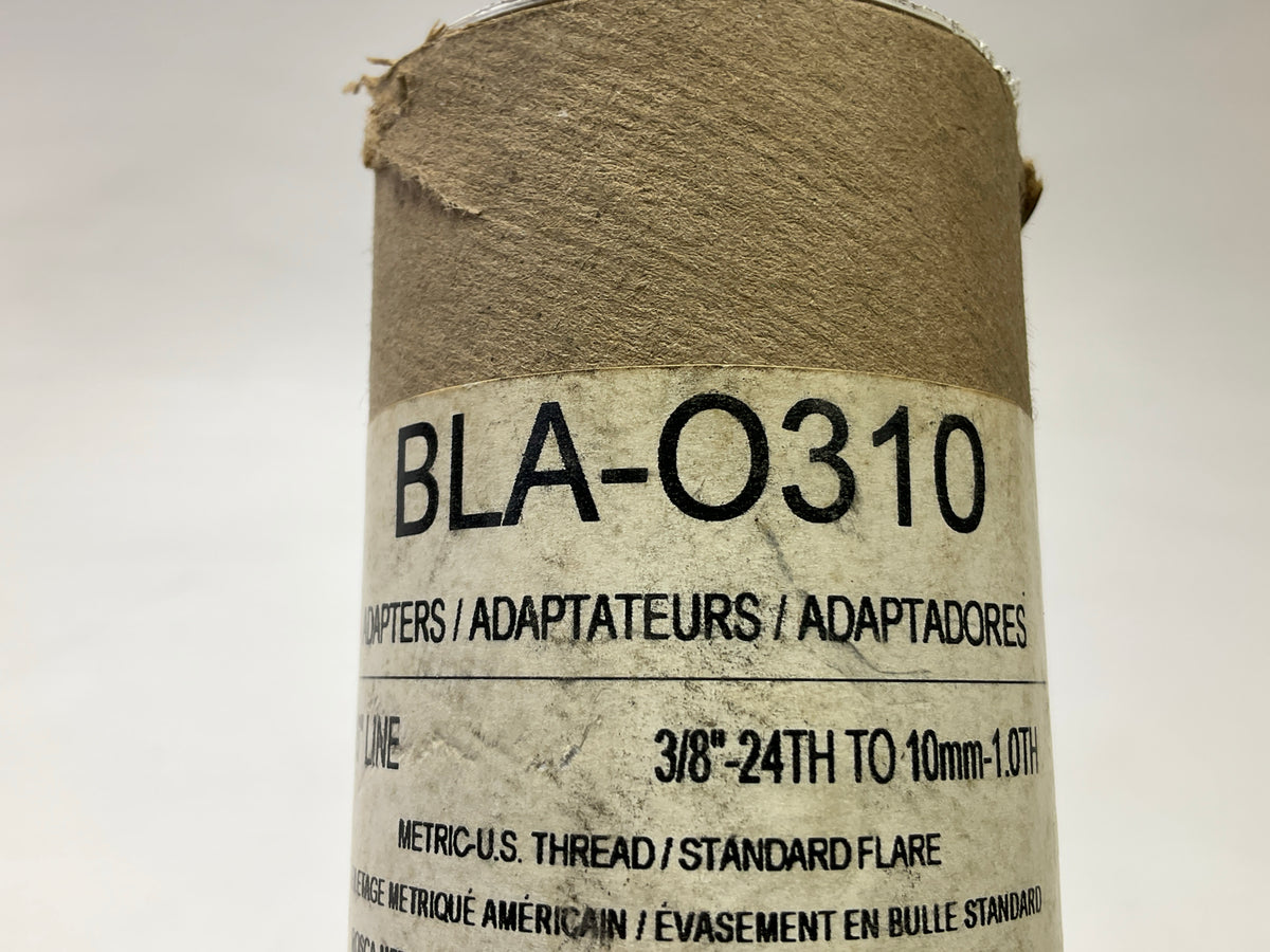 (5) AGS BLA-0310 Metric-US Thread Std Flare 3/8''-24th To 10mm-1.0th Brake Line
