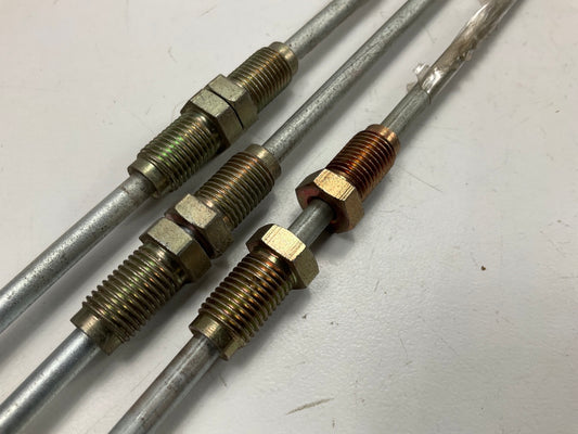 (3) AGS BLB-312 British Steel 3/16'' X 12'' Brake Hydraulic Line