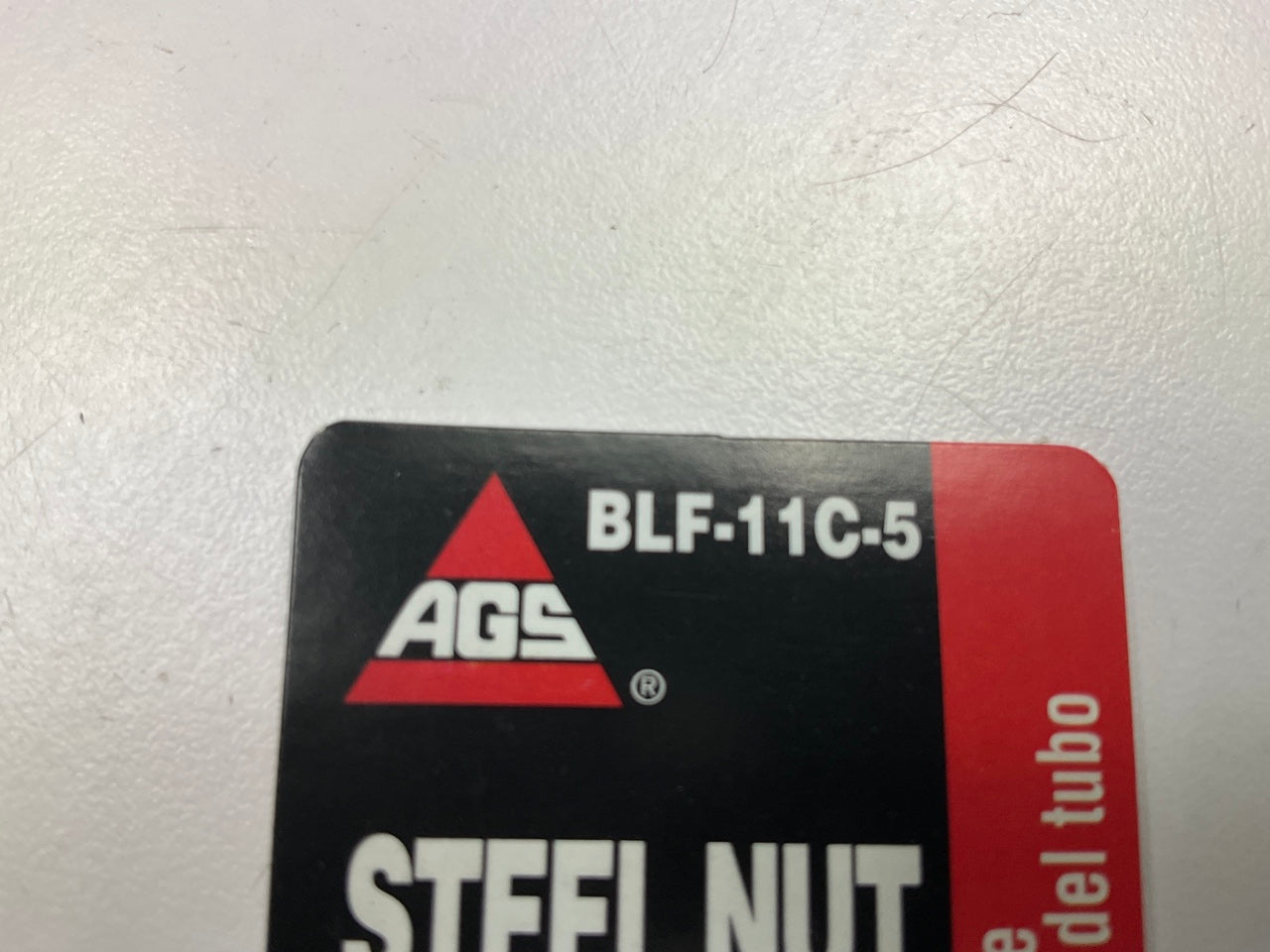 (5) AGS BLF-11C Steel Tube Nut, 3/16'' (7/16''-24) Inverted