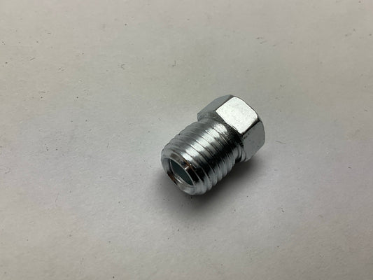 (5) AGS BLF-12C Brake Line Steel Tube Nut, 3/16'' (3/8''-24 Inverted)