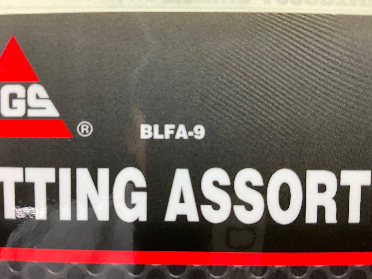 AGS BLFA-9 1/4 Tube Nut, Union, Adapter Fitting Assortment, 8 SKU Kit