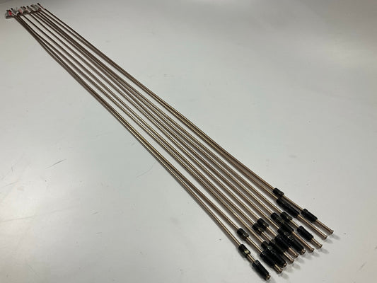 (10) AGS CN351 NiCopp Nickel/Copper Brake Lines, 3/16 X 51'', 3/8''-24 Thread Size
