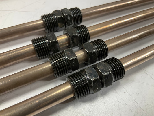 (4) AGS CN660 Nickel/Copper Brake/Fuel/Transmission Lines, 3/8'' X 60'', 5/8-18