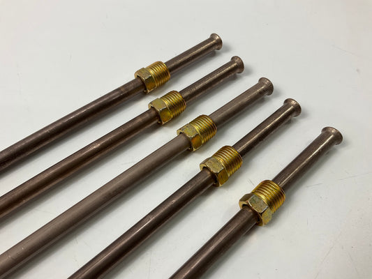 (5) AGS CN530 NiCopp Copper Nickel Alloy Brake Line: 30'' Long, 5/16'' Diameter