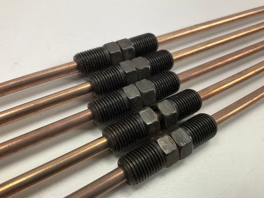 (5) AGS CNJ-320 NiCopp Copper Nickel Alloy Brake Line: 20'' Long, 3/16'' Diameter