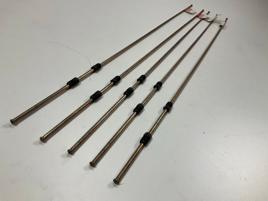 (5) AGS CNJ-330 Copper Nickel Alloy Brake Line: 30'' Long, 3/16'' Diameter
