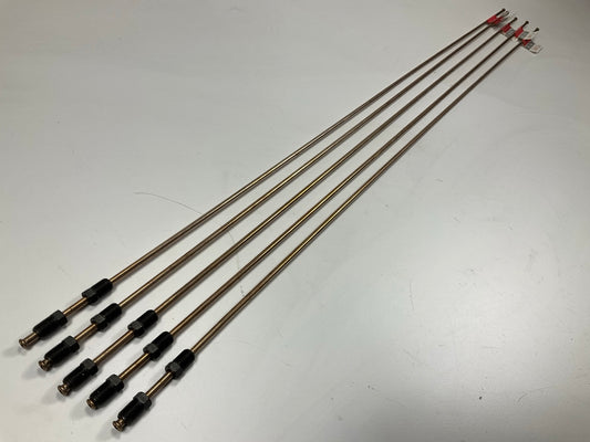 (5) AGS CNJ-340 NiCopp Copper Nickel Alloy Brake Line: 40'' Long, 3/16'' Diameter