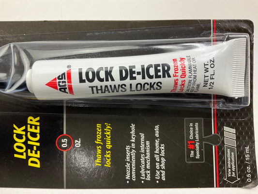 AGS MZ-1 Lock De-Icer Lubricant, 1/2 Oz