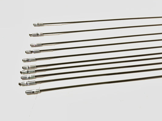 (10) AGS PA360 3/16''x60'' Brake Lines, Steel, Polyvinyl Fluoride PVF 3/8'' Fitting