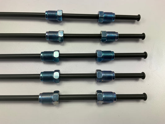(5) AGS PA-720 For Toyota Brake Lines, 6mm X 20'', M12 X 1mm Thread Fittings