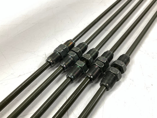 (5) AGS PA-751 PVF Coated Steel Brake Line: 51'' Long, 6mm Diameter, Universal