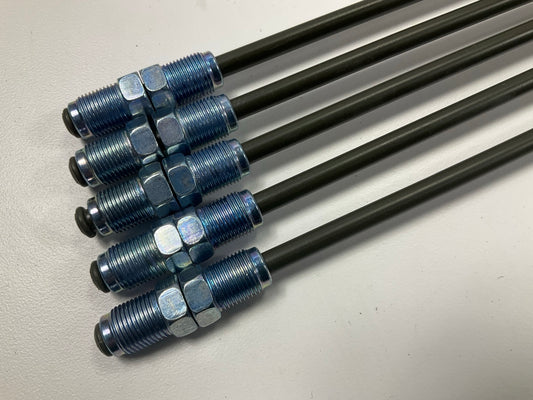 (5) AGS PA-760 PVF Coated Steel Brake Line: 60'' Long, 6mm Diameter, Universal