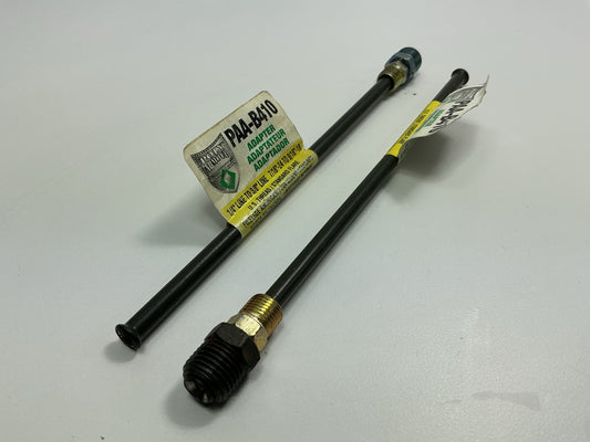(20 )AGS PAAB410 PVF Brake Line Adapter 1/4'' X 8'' (7/16''-24 X 9/16''-18 Inverted)