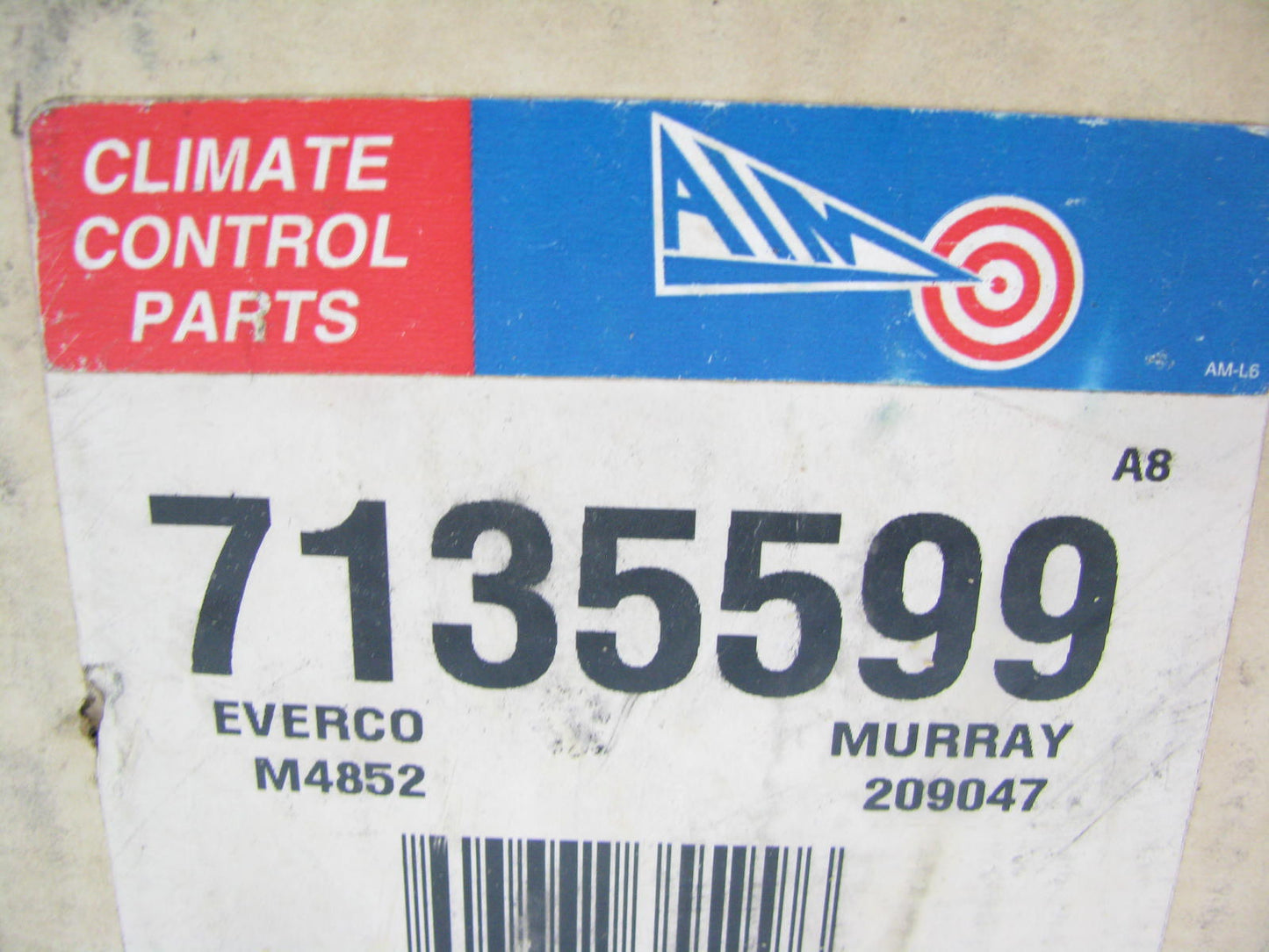 AIM 7135599 Engine Cooling Radiator Fan Motor