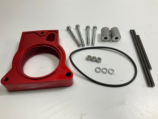 Airaid 200-580 PowerAid RED Throttle Body Spacer - 1996-2004 Chevy GMC 4.3L-V6