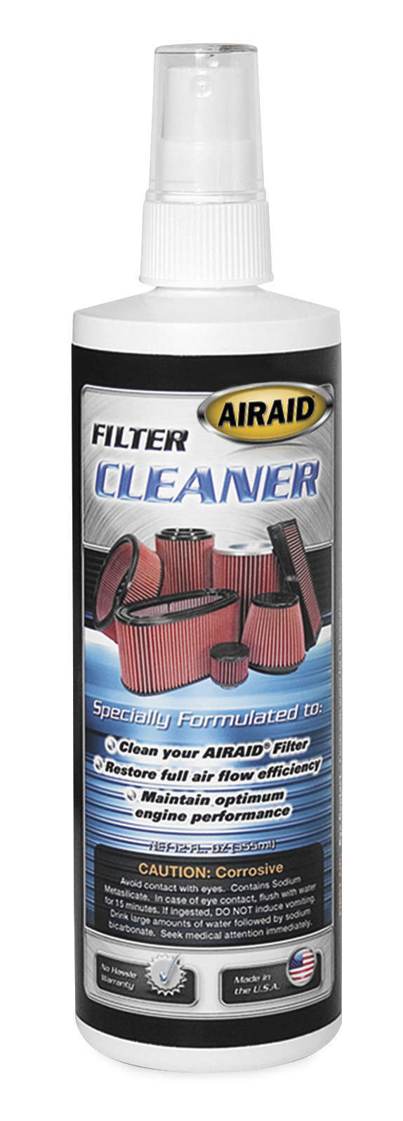 Airaid 790-554 Air Filter Cleaning Cleaner Solution - 12 Oz Pump Bottle