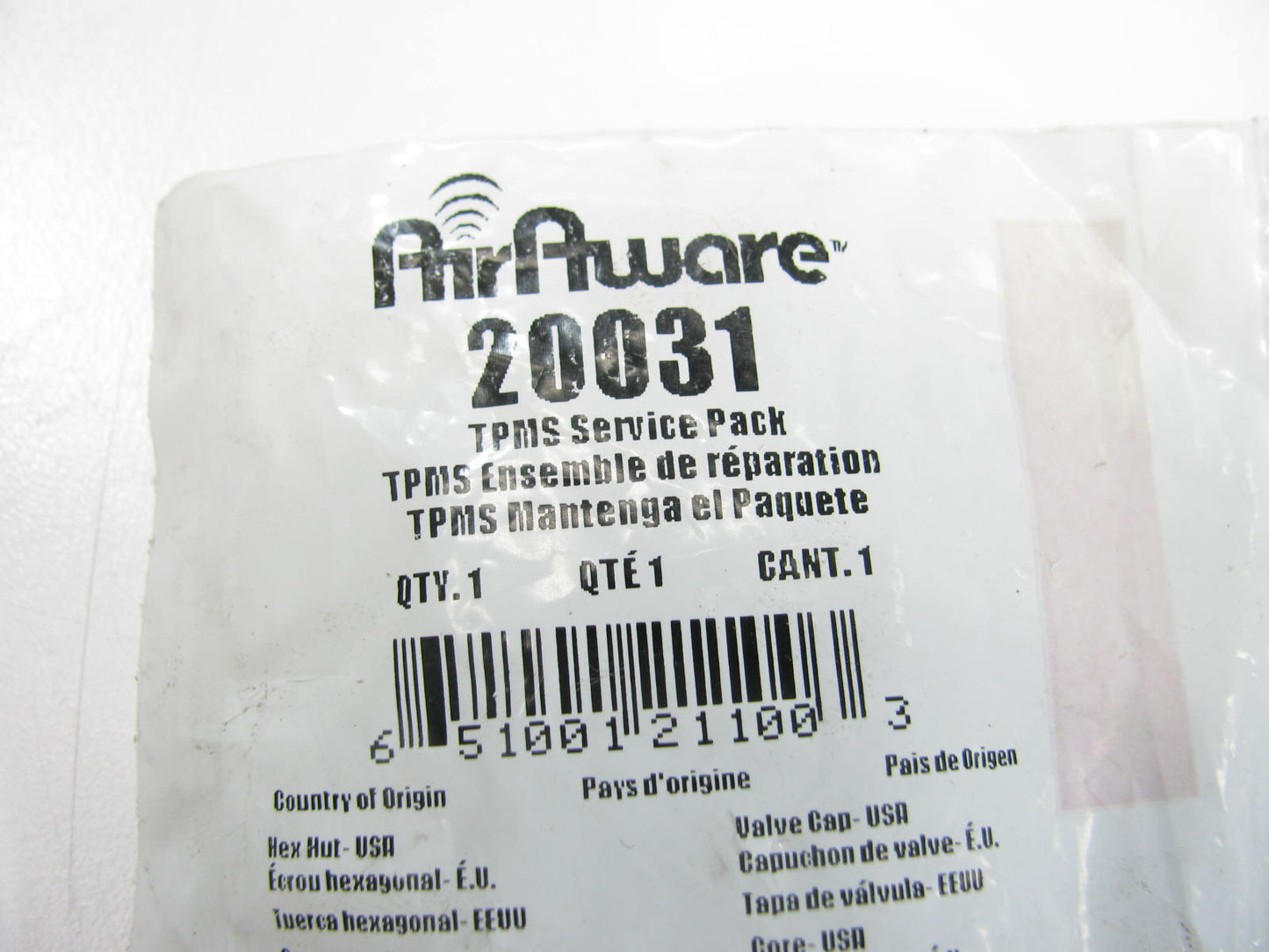 (4) Airaware 20031 TPMS Tire Pressure Monitor Sensor Service Kits