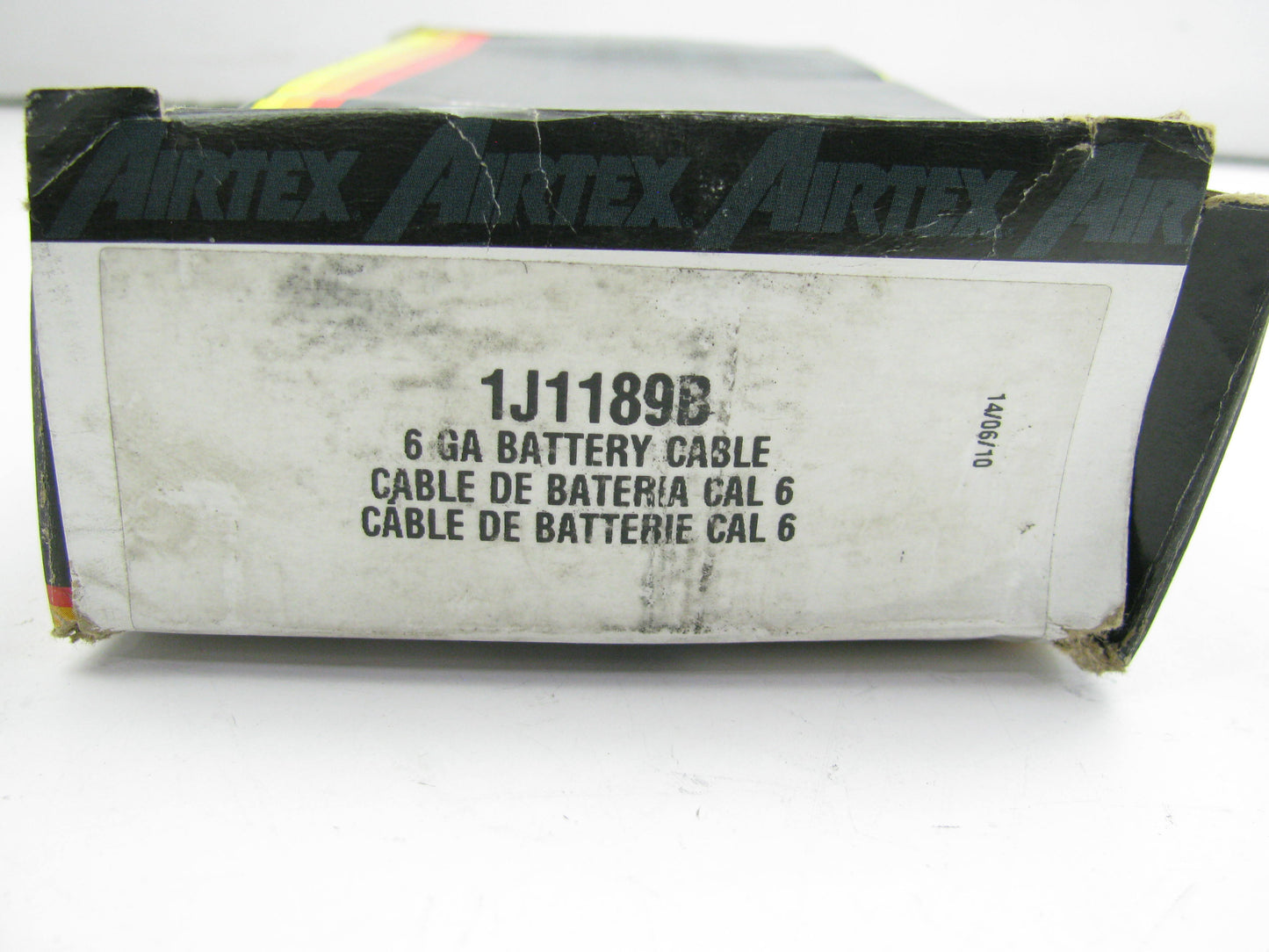 Airtex 1J1189B Black Top Post Battery Cable, 6 Gauge 67-3/4'' Long