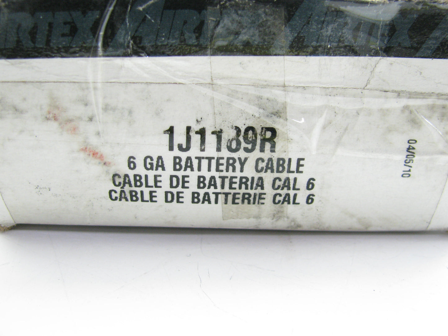 Airtex 1J1189R Red Top Post Battery Cable W/ Splice, 6 Gauge 60-1/2'' Long