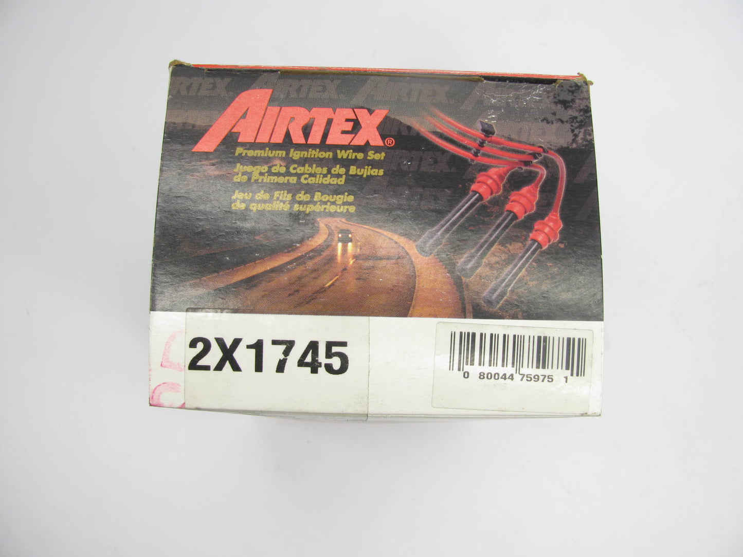 Airtex 2X1745 Ignition Spark Plug Wire Set For 1986-1989 Honda Accord 2.0L-L4