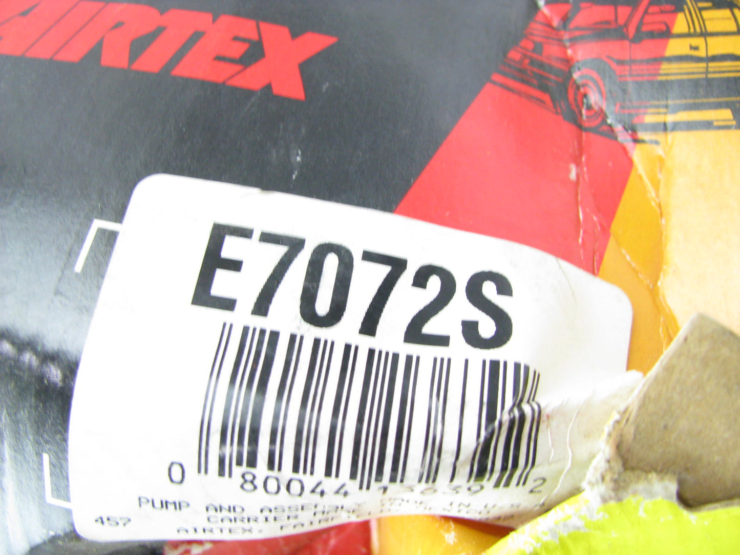 Airtex E7072S Electric Fuel Pump & Fuel Lever - 1991-93 Cherokee 2.5L 4.0L