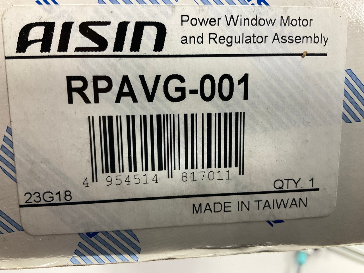 Aisin RPAVG-001 Front Right Power Window Motor Regulator - 92-03 VW EuroVan T4