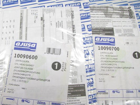 Ajusa 10090700-10090600 Cylinder Head Gasket Set LH/RH For 2.5L V6 Ford Mazda