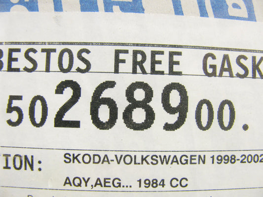 Ajusa 50268900 Full Engine Rebuild Gasket Set For 98-01 VW Beetle 2.0L GAS
