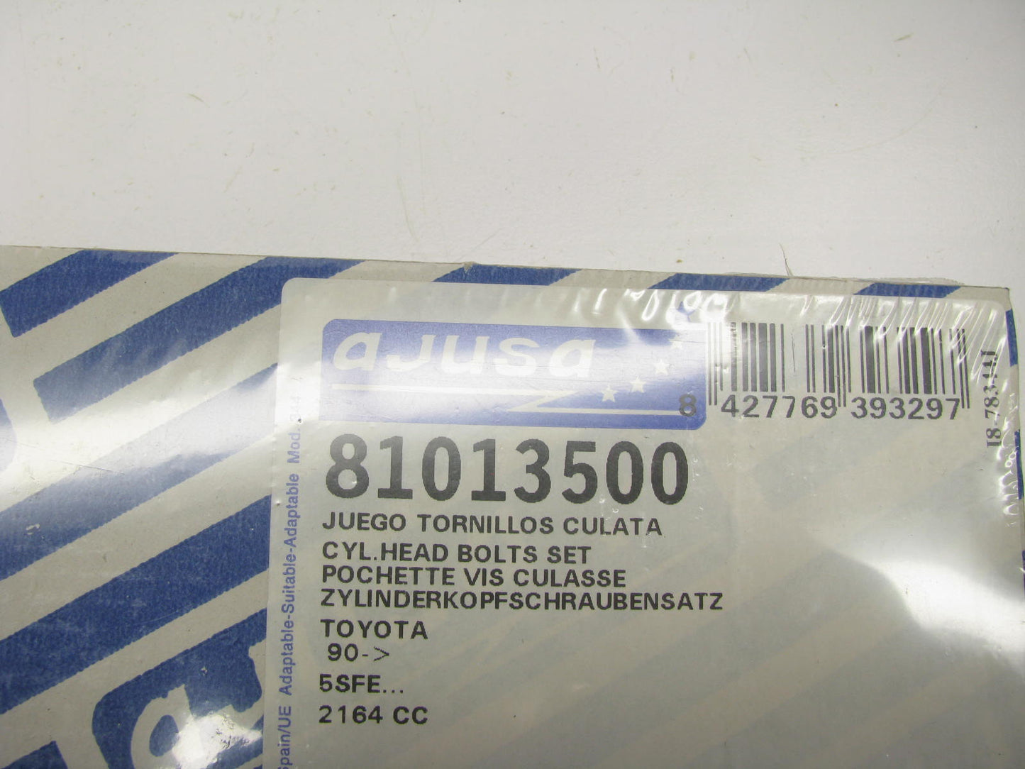 Cylinder Head Bolt Set Ajusa 81013500 For Various 87-01 Toyota 2.0L 2.2L 5SFE