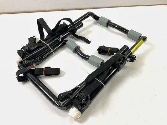 Allen 102DB Deluxe 2-Bike Trunk Mount Rack Carrier, Black / Silver